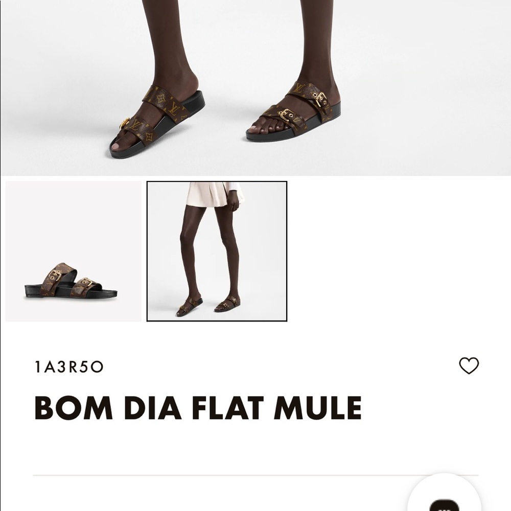 Bom Dia flat mules